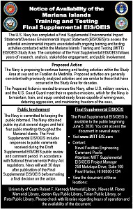 Final Supplemental EIS/OEIS Display Ad
